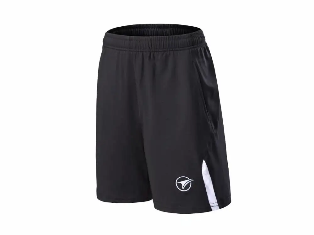 AK008 white shorts Новинка, профессиональные быстросохнущие мужские детские спортивные шорты, женские шорты для игры в теннис, бадминтон, настольный теннис, шорты для бега, фитнес-шорты - Цвет: AK008 white shorts
