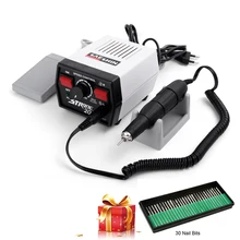 Микромотор Сильный 204 102L дрель для ногтей 35000 65 Вт электрический шлифовальный станок для маникюра ногтей оборудование для педикюра принадлежности для ногтей