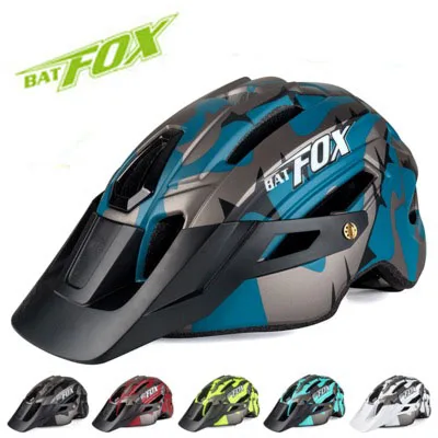 BATFOX Road MTB casco da bicicletta casco mimetico Mountain Road Bike casco  da equitazione con fanale posteriore DH AM casco ciclismo bicicleta|Bicycle  Helmet| - AliExpress