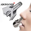 Adomaner nez tondeuse oreille Portable Vibrissa rasoir manuel Rhinothrix Cutter Nariz rasoir Nasal lavable HT Tragi ciseaux ► Photo 1/6