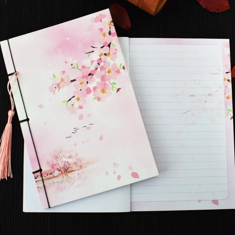 Hethrone 1 шт. китайский креативный блокнот для зарисовок Bullet journal милый Накручивающийся блокнот Еженедельный планировщик Канцелярские товары дневник для путешествий - Цвет: 8
