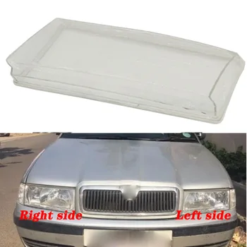 

For Skoda Octavia 2001 2002 2003 2004 Front Headlamps Cover Transparent Lampshade Headlight Shell Mask Protective Cover Glass