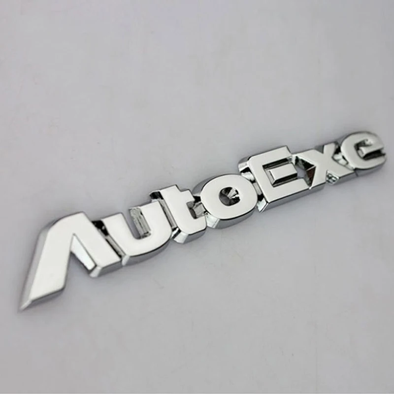 1 шт. 3D металлический Autoexe автомобильный боковой задний багажник эмблема значок