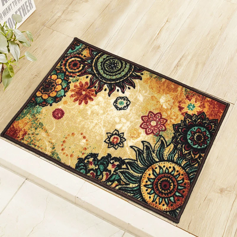 Kitchen Carpet Non-slip Carpets Door Mat Long Kitchen Rugs Doormat Mats Vintage Floor Entrance Outdoor Front Rug In The Hallway