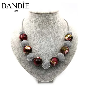 

Dandie Hot Sale Handmade Jewelry Beads Necklace, Four Color available