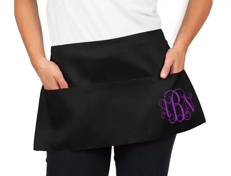 Apron Work Apron Personalized Server Cosmetology Makeup Gifts Birthday Gifts