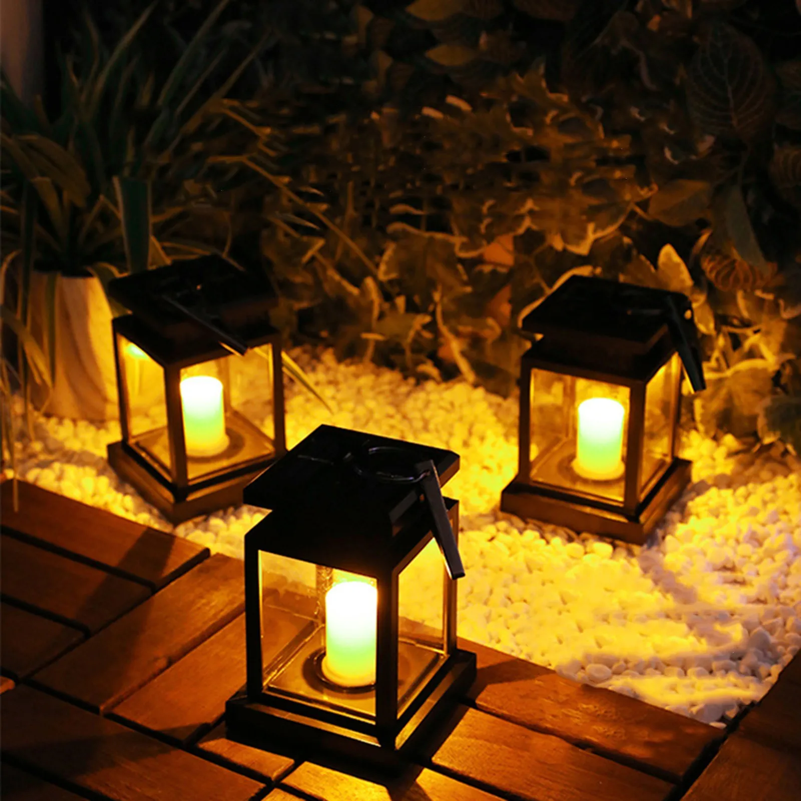 Outdoor Solar Light Landscape Lighting Candle Lamp Courtyard Decorative Mountain Camping | Освещение