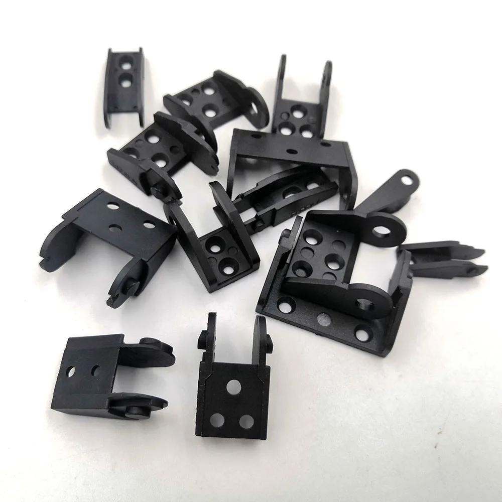 Wire Carrier Cable Drag Chain Terminal Set 10x11mm 10x15mm 10x20mm 10x30mm End Connector for Bridge Outside Open plastic cable chain cable carrier