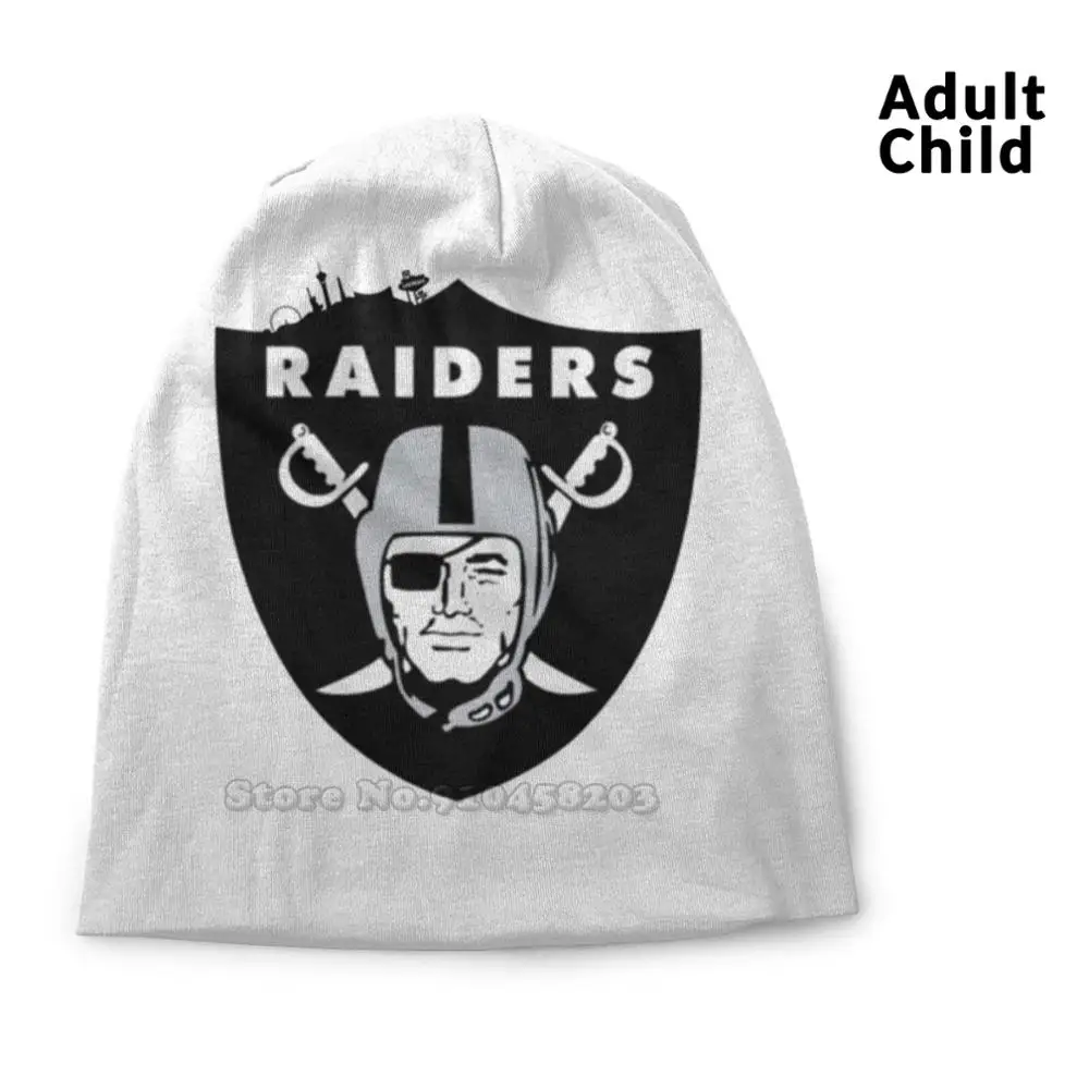 Raiders Skyline Beanie Knitted Hat 