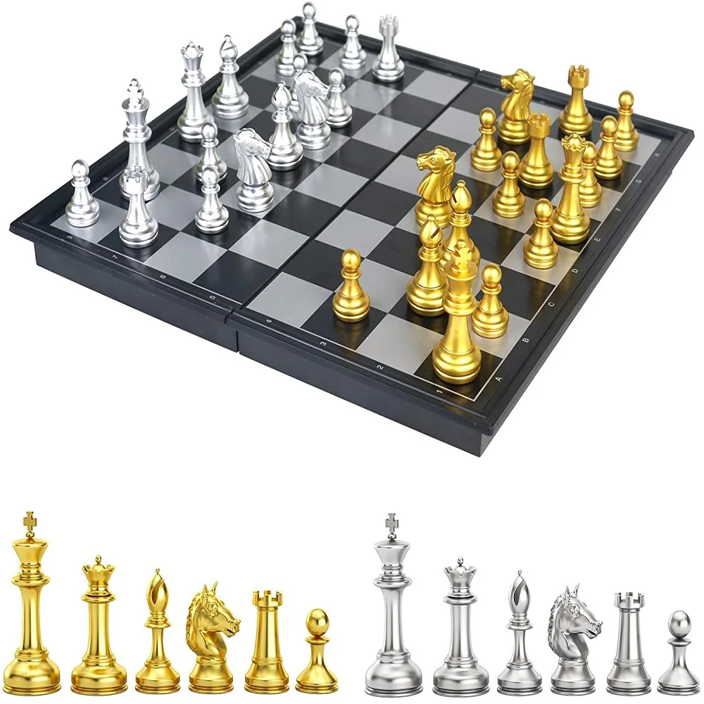 Em promoção! 5 Em 1 Chessmen Damas Magnético Jogo De Tabuleiro Voando De  Xadrez Clássico Voo De Puzzle Conjunto Brinquedo Educativo Para O Amigo  Presente Das Crianças