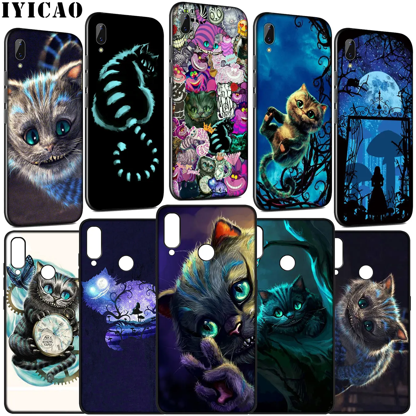 Мягкий силиконовый чехол IYICAO для Huawei Y9 Y7 Y6 Prime 2019 Honor 20 10 9 9X 8C 8X 8 Lite 7C 7X 7A Pro |