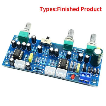

2.1 Channel Durable Volume Tone Board Subwoofer Professional Amplifier Control Preamp Parts NE5532 78M12 Filter Low Pass Audio
