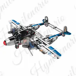 2019 Creator Technic мировая война 2 WW2 солдатики США P38 молния боец военный спецназ армия строительные блоки кирпичи игрушки