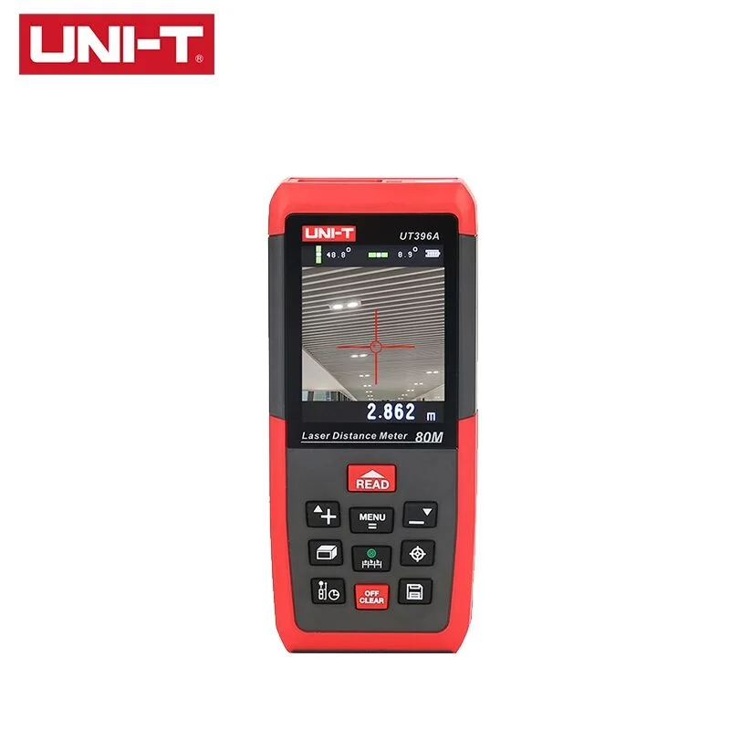 Лазерный дальномер UT396A UT396B с точностью 80 м/120 м 1 5 мм 2 МП камера | Инструменты