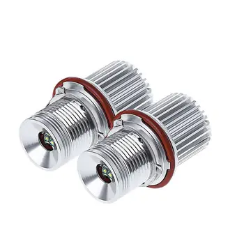 

Lamp Angel Eye Bulbs For BMW E39 E60 E63 E65 E83 X3 AA Aluminum Front Shockproof