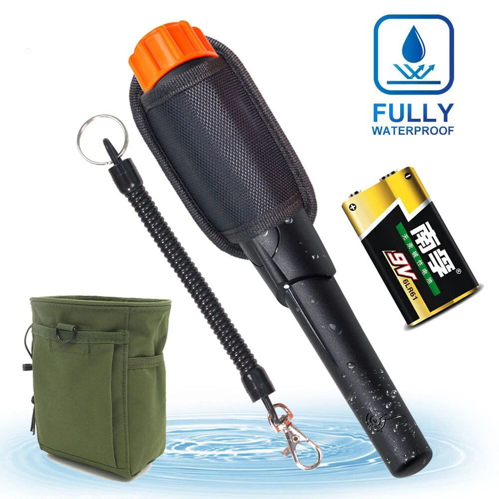With Battery and Bag Обнаружитель металла GP-pointer Pro такой же стиль статического состояния Золотой металлоискатель - Цвет: With Battery and Bag