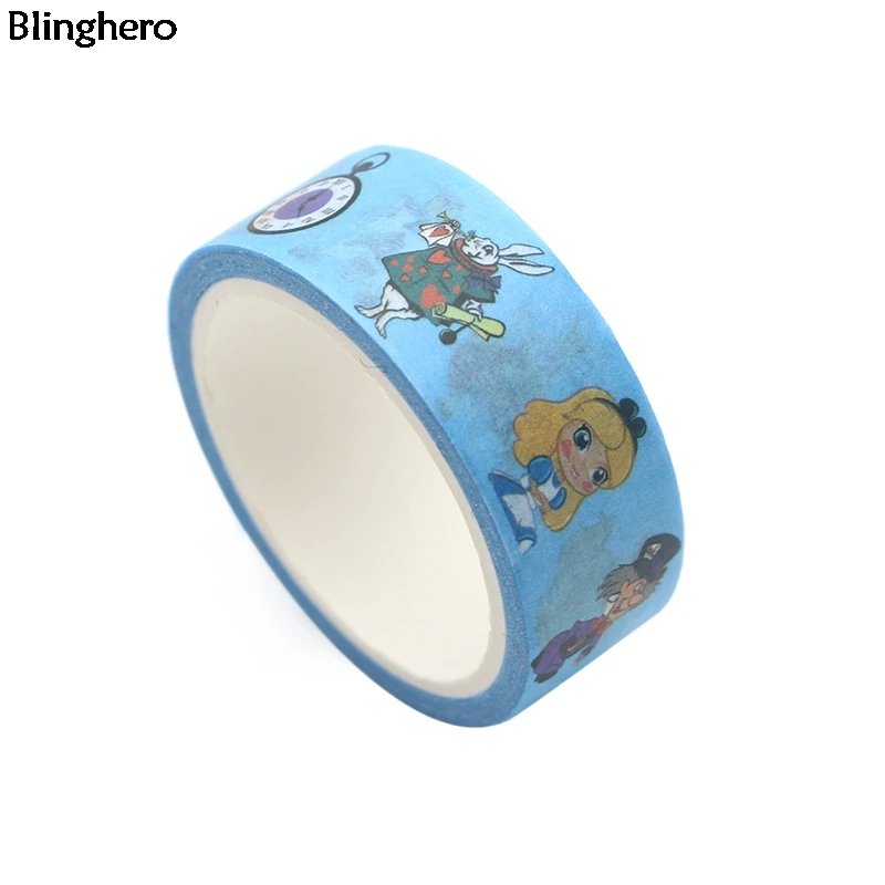 Blinghero Caroon Fantasy World 15 мм X 5 м васи клейкая лента Милая клейкая лента маскирующая лента декоративная печать Скрапбукинг наклейка BH0028