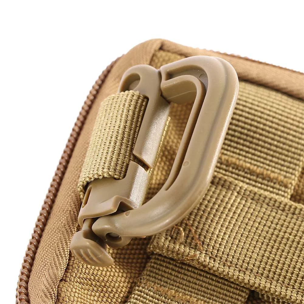 Sacoche Tactique Militaire - Taille Moyenne - Couleur Désert Camouflage - Nylon - Neuf Avec Étiquettes