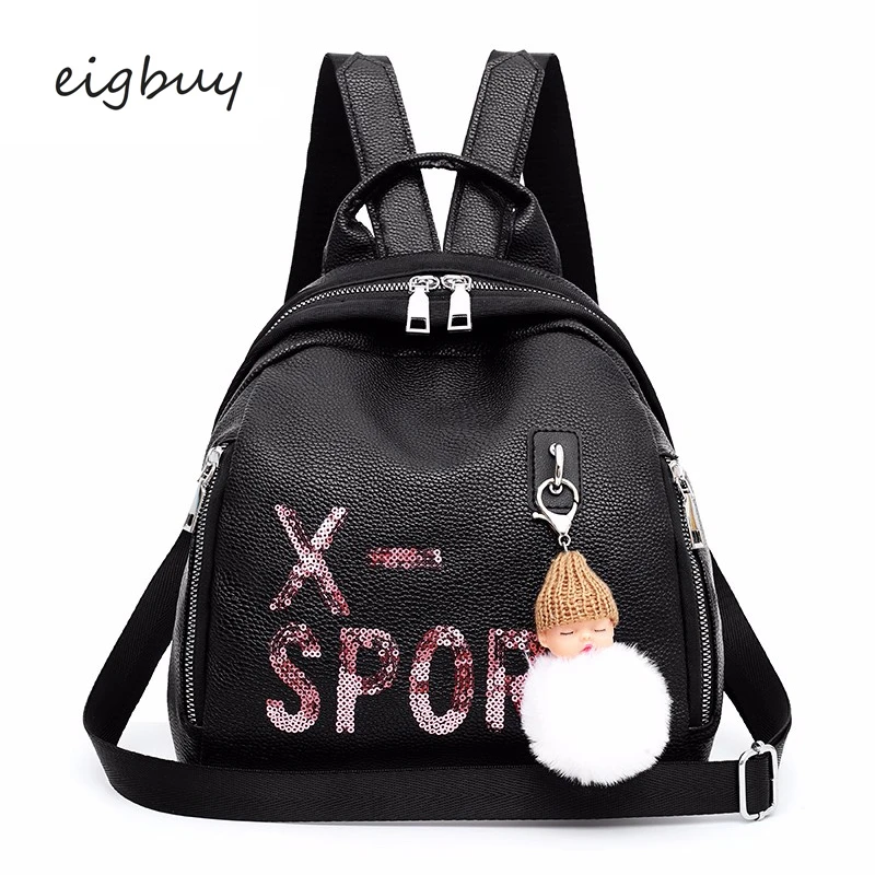 

Women Backpack School Rucksack Bags Designer College Black Casual School Backpacks For Teenagers Sac A Dos Travel Schoolbag