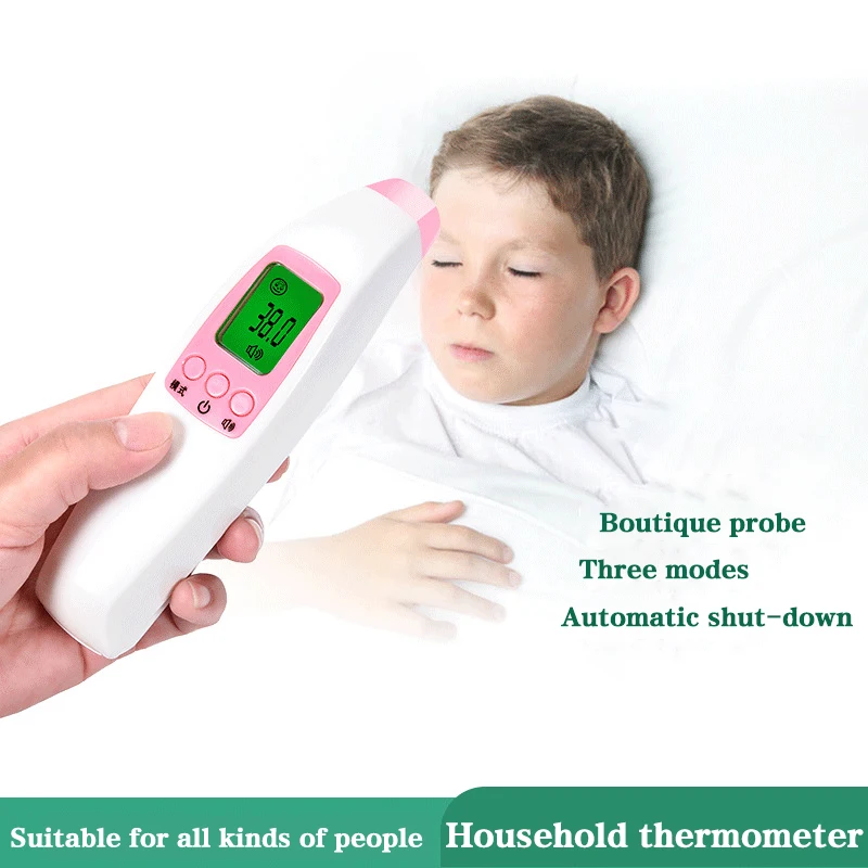 Детский Инфракрасный электронный термометр для взрослых и детей, Бесконтактный ручной лоб термометр, бытовой медицинский термометр