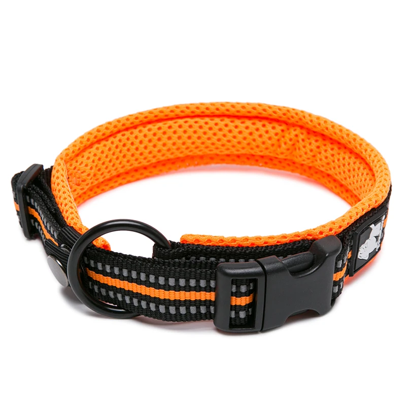 

Truelove Dog Collar Adjustable High-density Webbing Reflective Nylon Material For Large medium and small dogs Pet productTLC5011