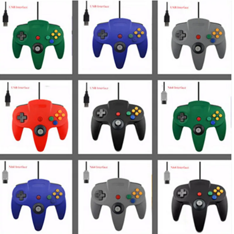 10 цветов для джойстика контроллера N64