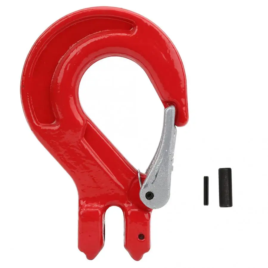 2t Lifting Hook Alloy Steel Goat Horn Lifting Hook With Safety Latch
