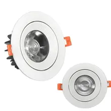 

Anti-glare spotlights adjustable Angle bull eye spotlights embedded open-hole shop commercial bedroom living room LED ceiling li