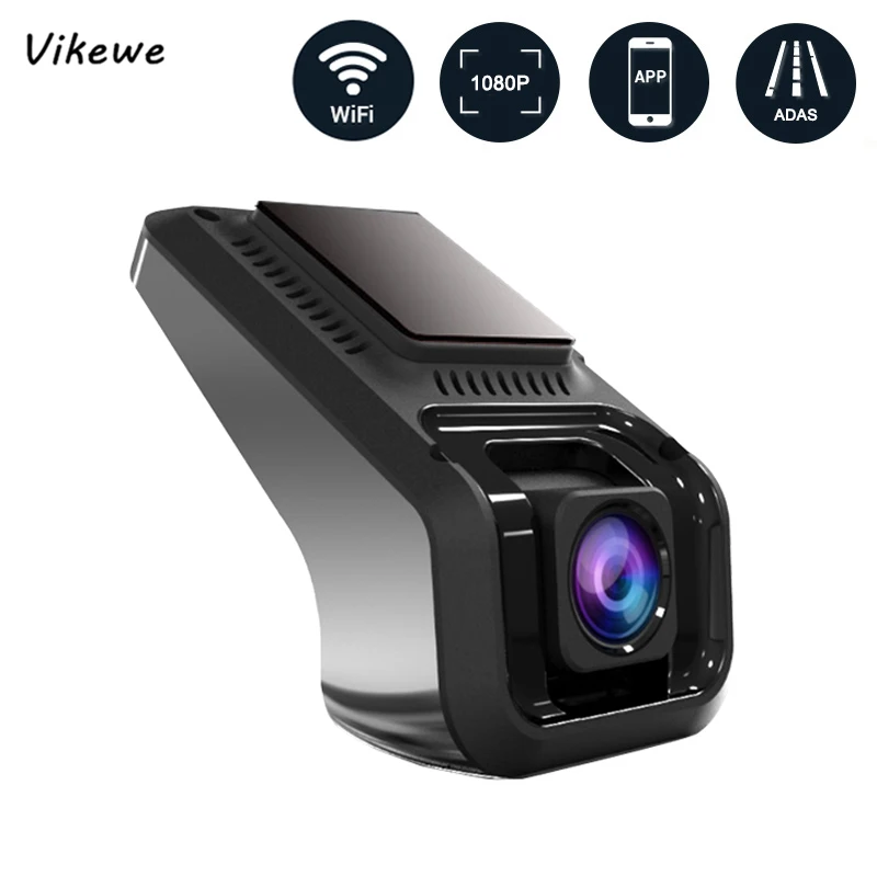 Видеорегистратор Vikewe ADAS Wifi Full HD 1080P ночное видение G сенсор Android