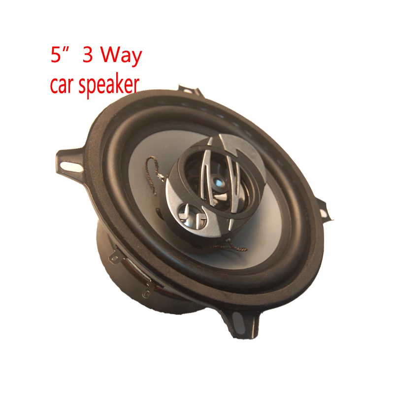 5.25 inch 3 Way Coaxial 150W 4 Ohm I Key Buy Grey Rubber Edge Auto Component Car Audio Speaker