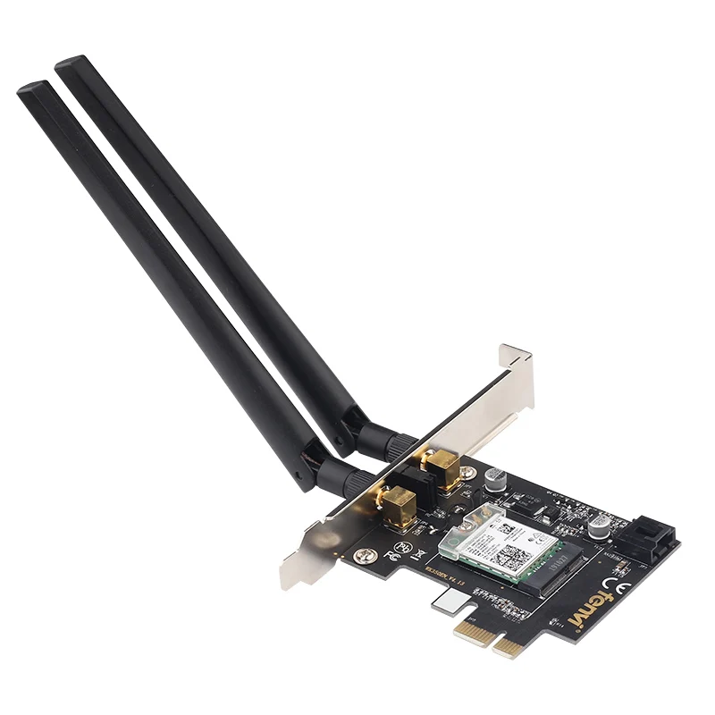 Двухдиапазонный 1200 Мбит/с ordenador de escritorio inalambrico Intel 8265AC WiFi Bluetooth 4,2 PCI-E 1X tarjeta de red PCI Expre