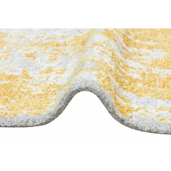 

Apex Eva 4 'x 6' Chenille Yellow Area Rug
