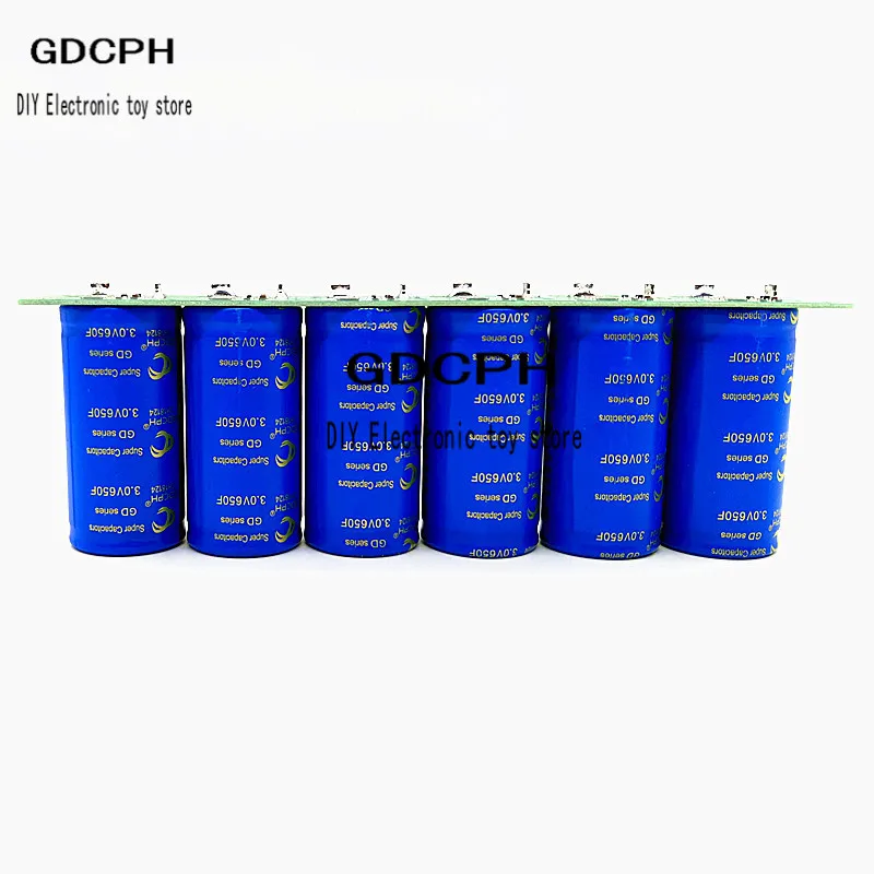 

GDCPH super farad capacitor 18V108F automotive rectifier with pressure equalizing plate 3V650F module solar power