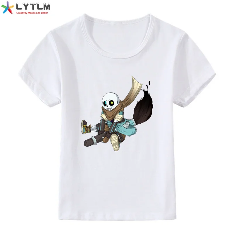 LYTLM/футболка для мальчиков топы для маленьких мальчиков, одежда для маленьких мальчиков Одежда для Хэллоуина Wnter Детские футболки для девочек с длинными рукавами - Цвет: DX White