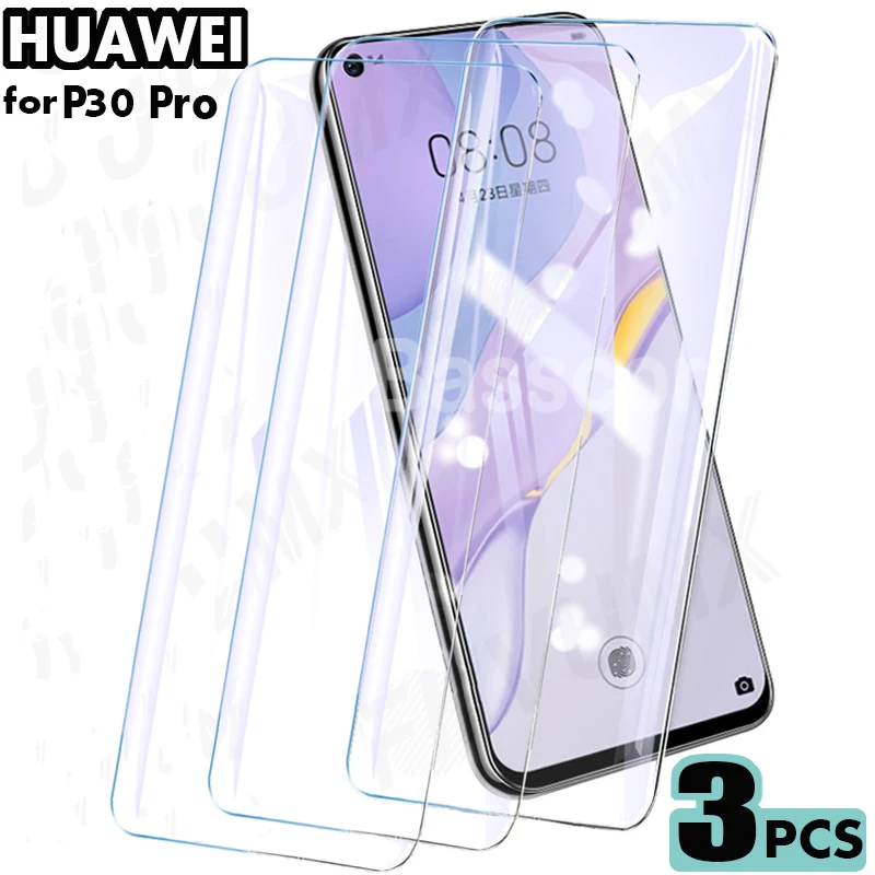3 шт. HDR прозрачный гидрогелевая пленка протекторы для Huawei P30 P20 P40 Pro Lite защитная