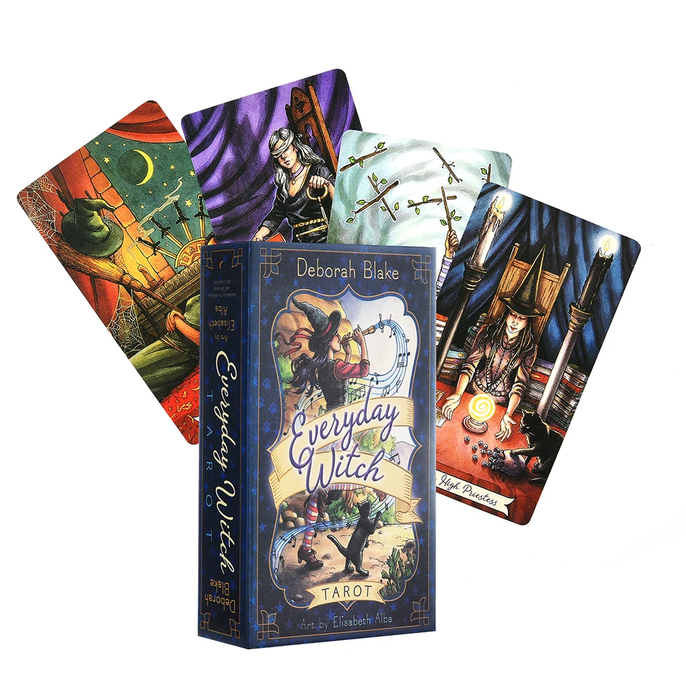 

Everyday Witch Tarot Cards Deck Oracle Electronic Guide Book Party Game Board Card Games Toys Collections for Children