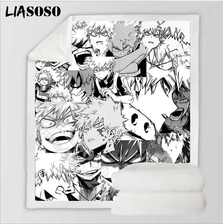 My Hero Academia Blanket 3D Print Anime Adult Fleece Quilt Teens Travel Sofa Keep Warm Child Throw Plush Blankets Bedspread B13 My Hero Academia Blanket 3D Print Anime Adult Fleece Quilt Teens Travel Sofa Keep Warm Child Throw Plush Blankets Bedspread B13