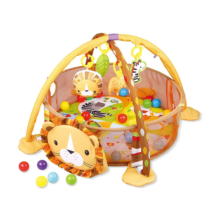 Gallop Cheng детский игровой коврик Многофункциональный мультфильм морской мяч три в одном мяч стойка для фитнеса игра одеяло коврик для ползания