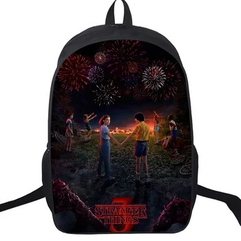 

2019 New Stranger Things School Backpack Teens Students Boys Girls Bookbag Surprise Gift Rucksack Kids Schoolbag Mochila