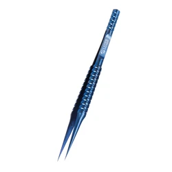 Ultra - Precise Non - Magnetic Titanium Alloy Tweezers - TI - 11 (Blue)