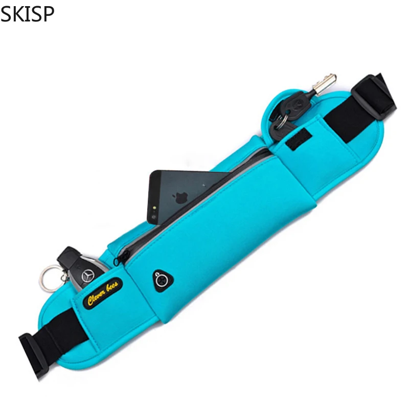 

SKISP Solid Color Multifunction Waist Bag For Phone Trail Running Camping Marathon Backpacks Sport Accessories Running Rucksack