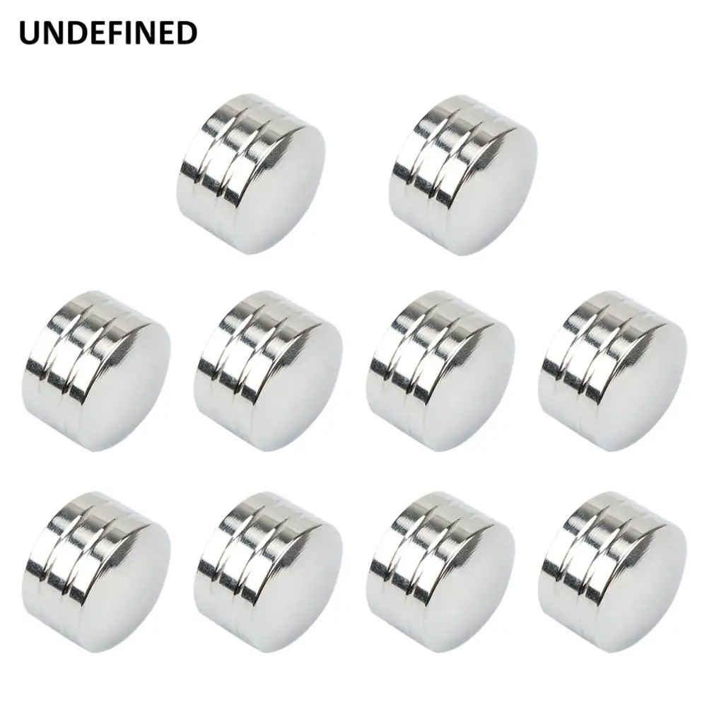 

Chrome Motorcycle Bolt Head Cover Schrauben Topper Caps Nut CNC 9mm 11.5mm 12.5mm For Harley Twin Cam Sportster Dyna Softail
