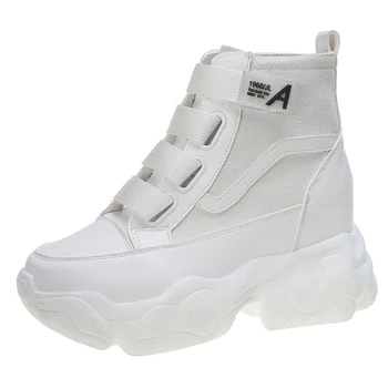 

Fashion Sneakers For Women Platform Chunky Casual Shoes Tennis Female Brand Woman Boots High Top Vulcanized Shoes 2020 Autumn