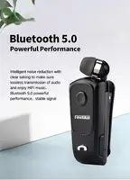 FineBlue F920 Mini bezprzewodowy zestaw słuchawkowy Bluetooth Auriculares połączenia przypomnij wibracje nosić klip słuchawki douszne do biegania 2