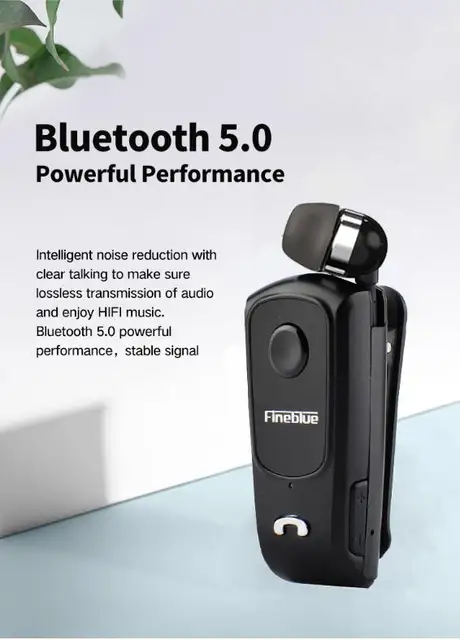 FineBlue F920 Mini bezprzewodowy zestaw słuchawkowy Bluetooth Auriculares połączenia przypomnij wibracje nosić klip słuchawki douszne do biegania 2