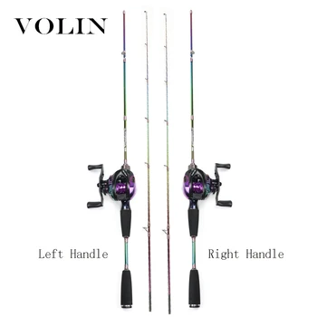 

VOLIN 2020 NEW Solid Tip Trout Lure Rod Set UL Power 1.5m 1.65m 1.8m Ultralight 3-12g 1-6lb Carbon Casting Rod Probale Rod