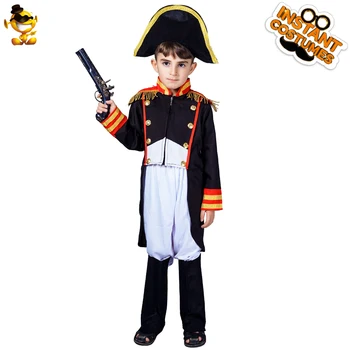 Boy's  Napoleon Costumes Cosplay Purim Party Performance Halloween Costumes for Kids Cosplay Child Napoleon General Clothes 1