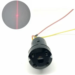 Módulo de nível de linha a laser vermelho de alto brilho 635nm 5mw, operação em tempo longo, posicionamento de estabilidade de energia
