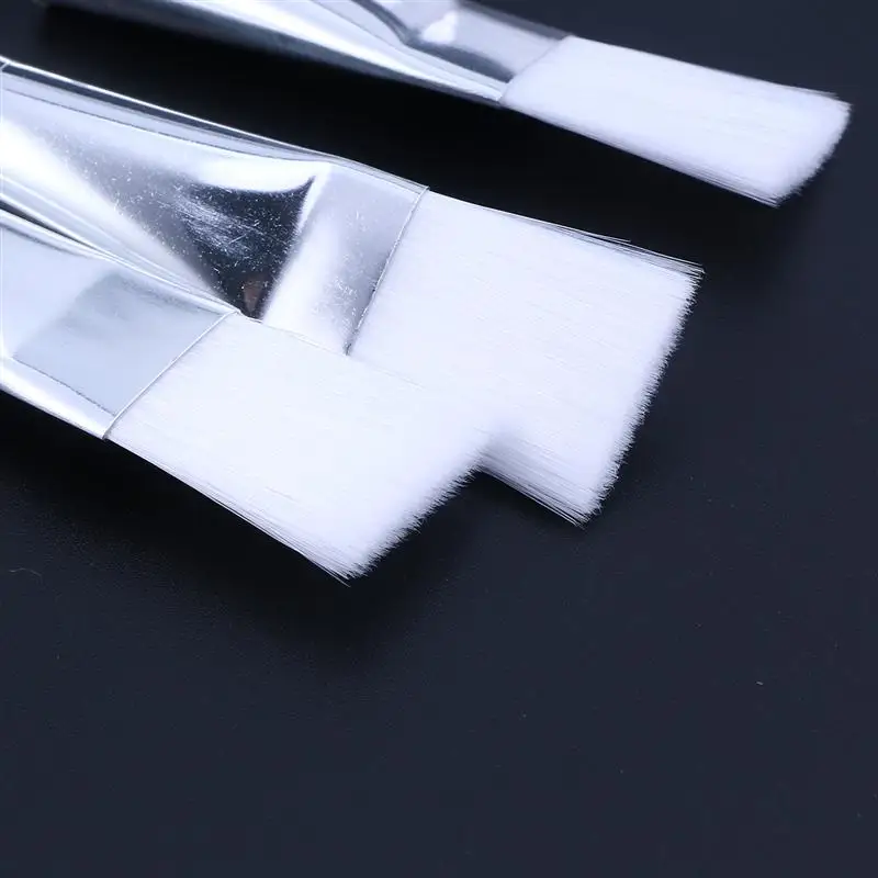 12PCS Facial Mask Transparent Crystal Rod Soft Skin Care Eyelash Brush For Face Mask Application Mask