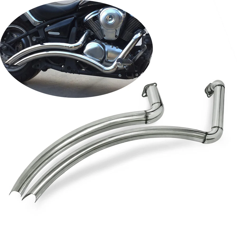 Stainless Steel Silencer Mufflers Stainless Steel Drag Pipes Kit